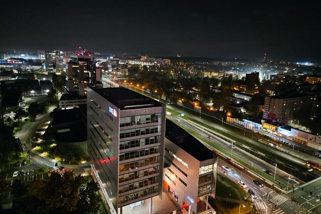 Kairos Apartments - Central - Parking, Scisle Centrum, 20 Pietro, Klimatyzacja Κατοβίτσε Εξωτερικό φωτογραφία